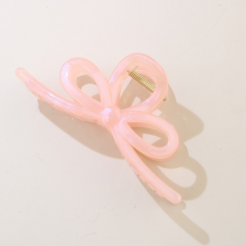 New High-End Bow Large Claw for Women, Back of Head Clip, Shark Clip Hair Accessory, Hairpin