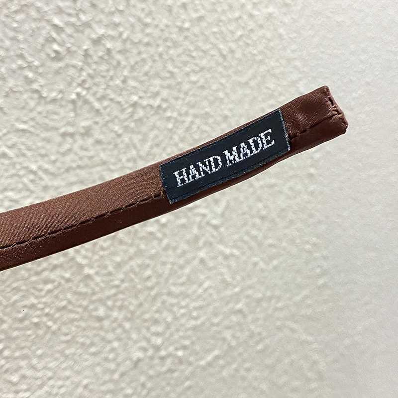 100% Solid Fabric Fine Hair Band Wen Korean Simple Band Fresh All-match Outdoor Hoop Hairband Girls Hair Accessories X250812