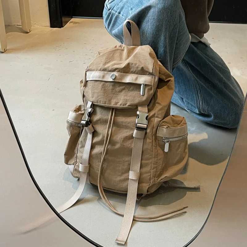 Design Womens Large Capacity Backpack Outdoor Sports MOUntaineering Bag Large Capacity Waterproof Lightweight Handbag Y250811