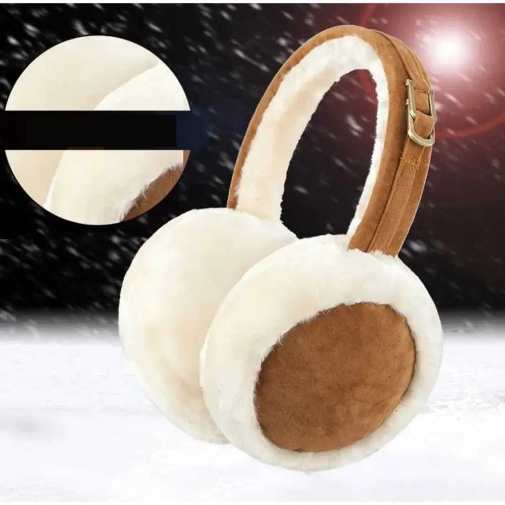 New Foldable Plush Ear Muffs Fashion Warmer Winter Ear Covers Outdoor Cold Protection Warm Earflaps XJ250812