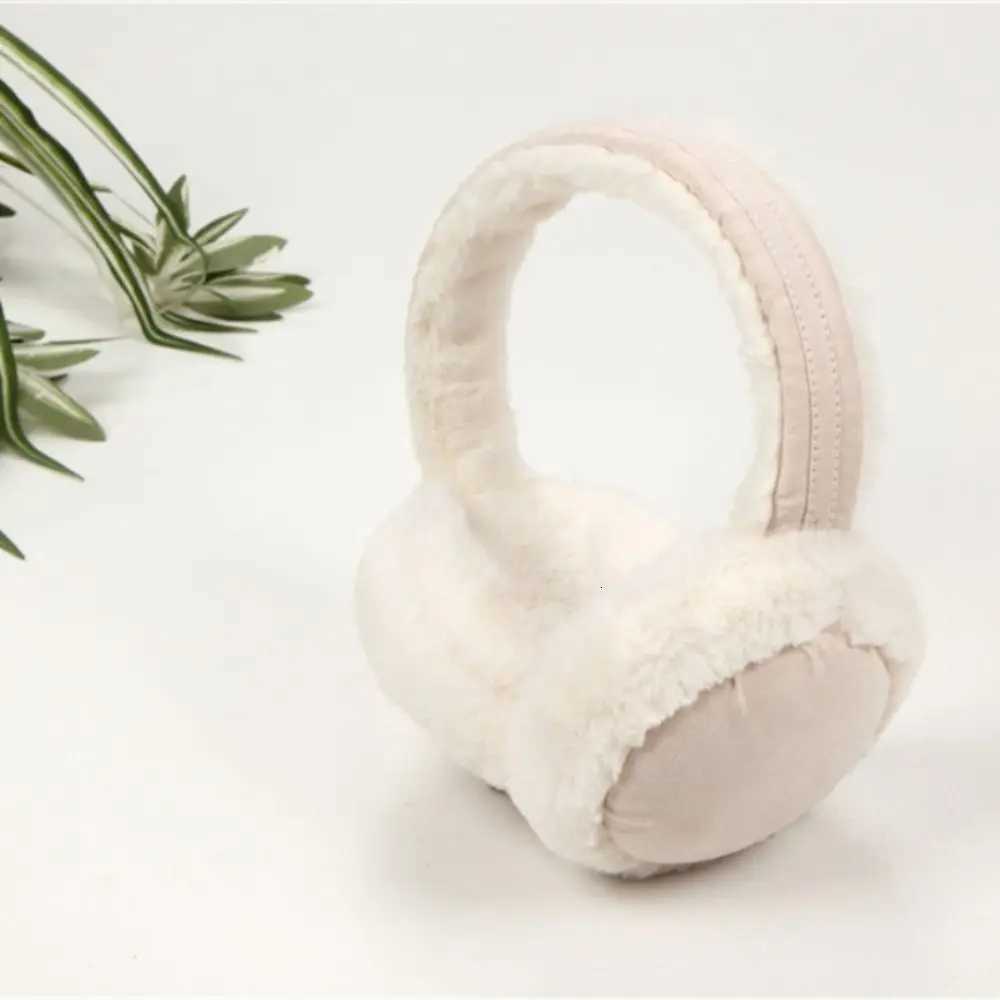 Portable Ear Warmer Cold Protection Fluffy Ear-Muffs Winter Warm Foldable Earflaps Soft Plush Earmuffs XJ250812