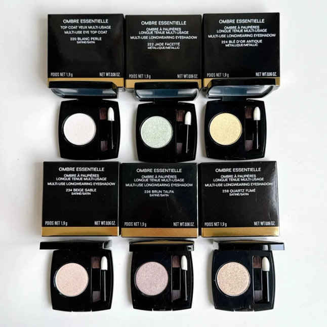 Designer makeup monochrome eyeshadow With mirror brush OMBRE Essentielle 1.9g longue tenue multi-usage longwearing Luxury eye shadow