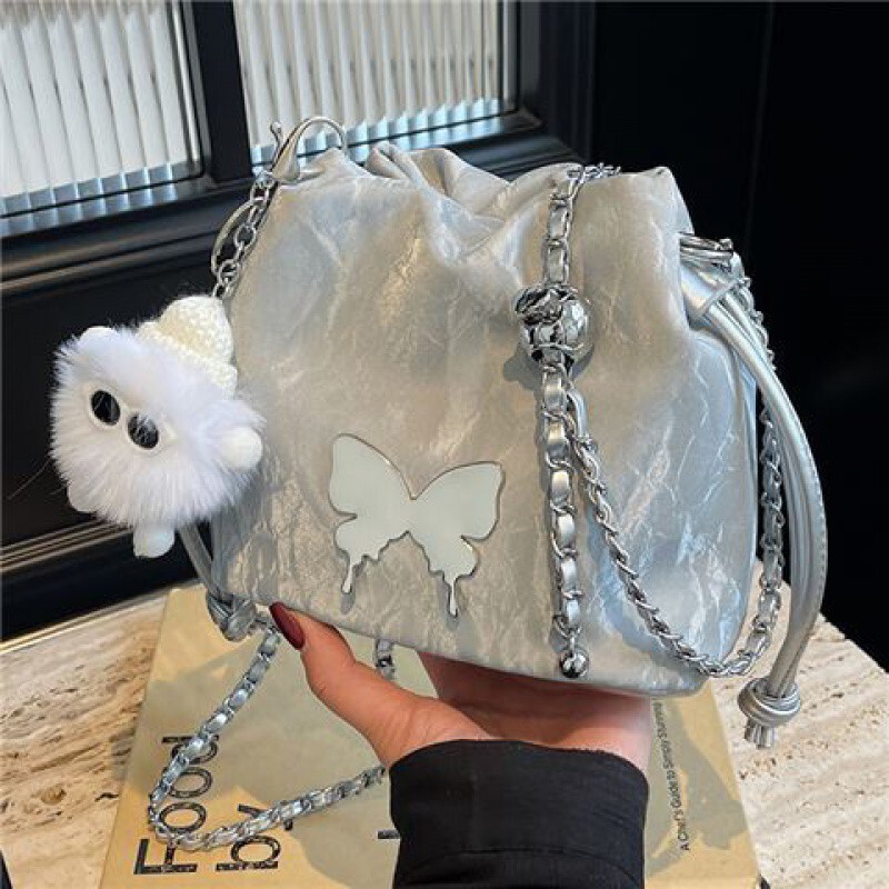 designer bag Summer Small Luxury bag Bag for Women 2025 New Design Sense Niche Designer Chain Crossbody Bag Fashion Hot-Selling Bucket Bag