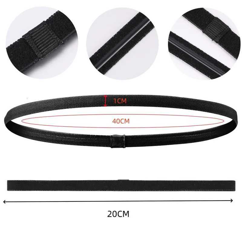 4PCS Unisex Sports Thin Band Non-Slip Elastic Wen Men Yoga Hair Bands Sweatband Football Running Biking Sports Hairband X250812