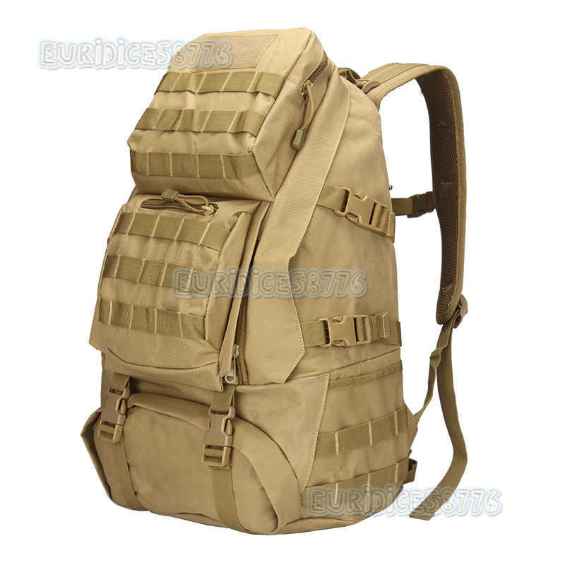 Okali Mountaineering Outdoor Bag Camouflage Military Backpack Large Capacity Military Enthusiast Waterproof Outdoor Backpack H250811