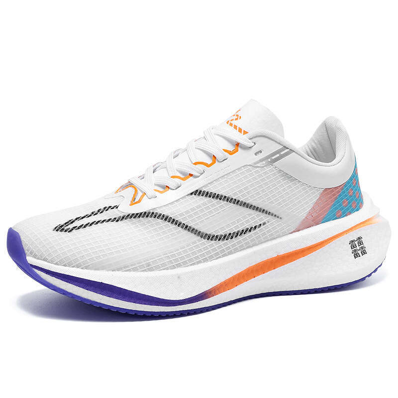 Feidian 3 Popcorn Men Free shipping Trendy Molded Sports Dad MD Ultra-light Mesh Running Shoes for Couples Marathon