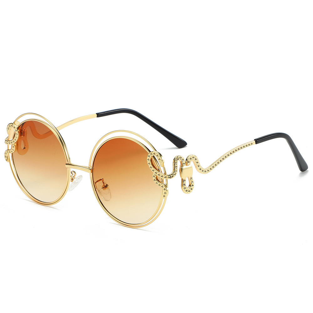 Designer Sunglasses For Women Round Sunglasses Fashion Classic Retro Sunglasses Heart Luxury Polarized Goggle Pilot PC Frame Square UV400 Eyewear KS21