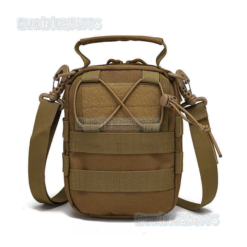 Outdoor Military Fan Camouflage Riding Mountaineering Light One Shoulder Messenger Bag Digital Storage Bag Waterproof One Shoulder Bag H250811