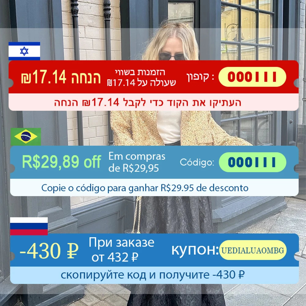 Suninheart Womens Sequined Bomber Jacket Fall O Neck Long Sleeve Pocket Stretch Hem Sequins Coat Female Chic Outerwear 250808