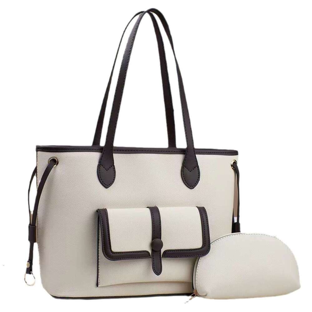 Hot Selling New Mother-Daughter Handbag Color-Block Fashion Trend Women's High-End Large Capacity Shoulder Crossbody Bag Designer Bags