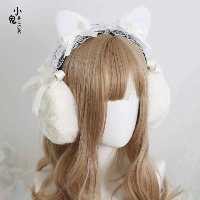 Soft of cute bear ear package for women cat ears winter earmuffs plush earmuffs warm ear warm XJ250812