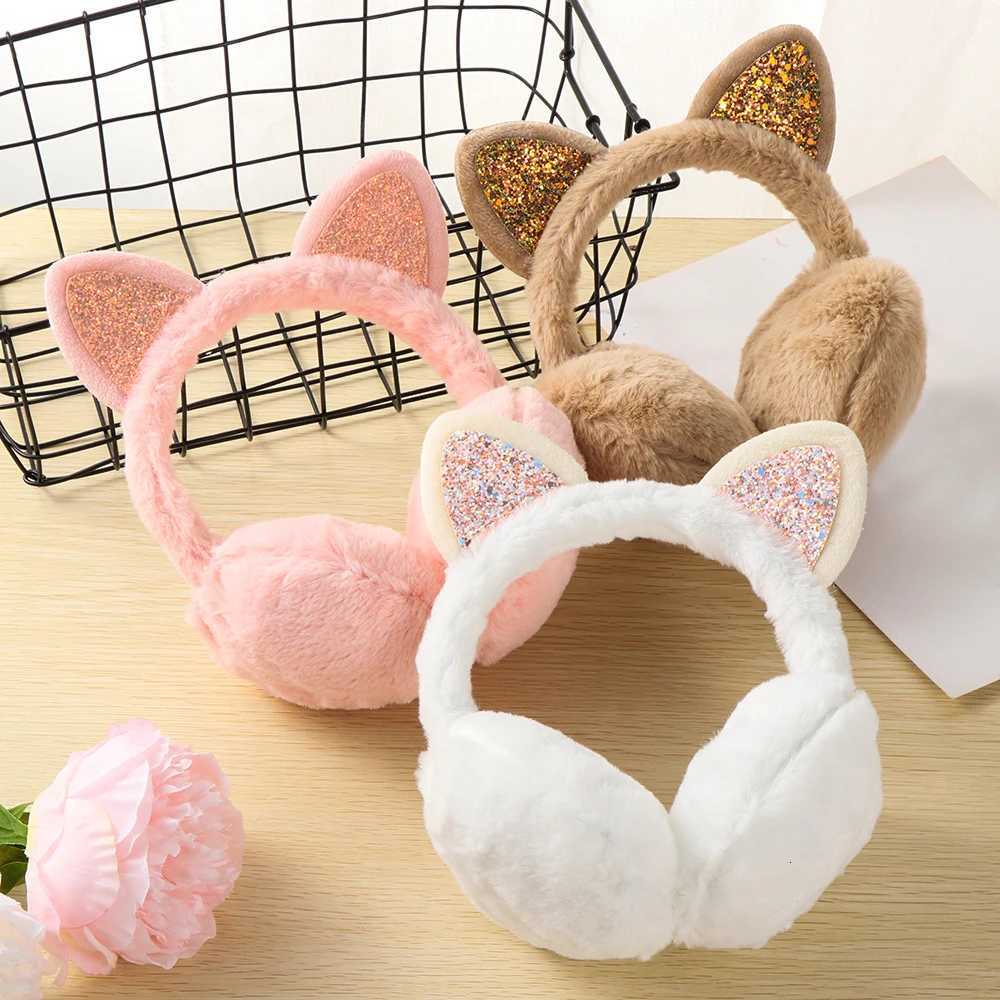 Winter Ear Muffs Ear Warmer Lovely Kids Thick Plush Unicorn Earmuffs New High Quality Ear Covers Kids Gifts Warmer Accessories XJ250812
