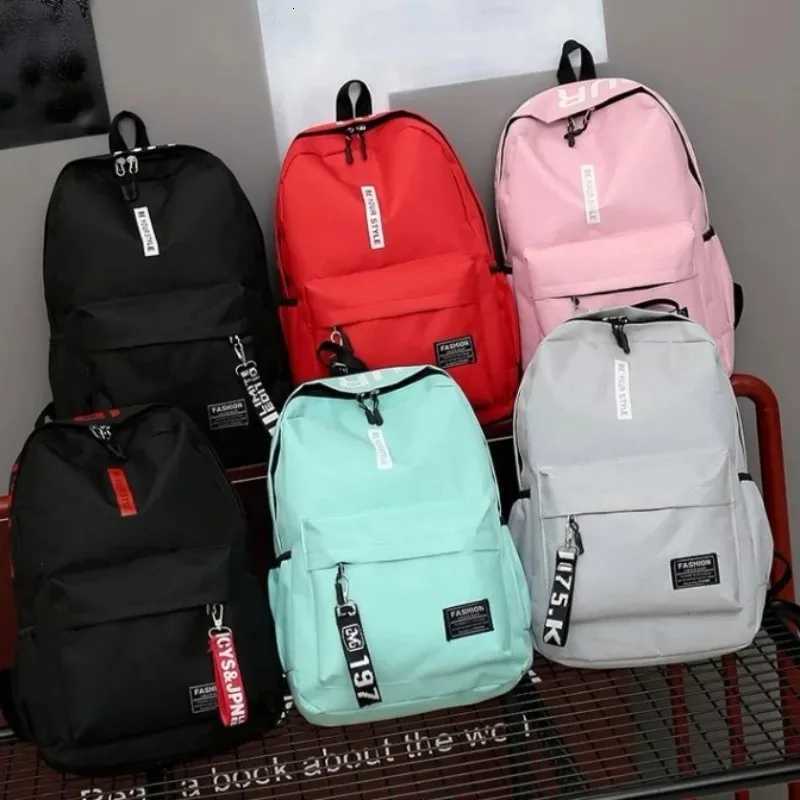 Fashion trend backpack for men and women high school student bag large capacity Korean version of the. W250812