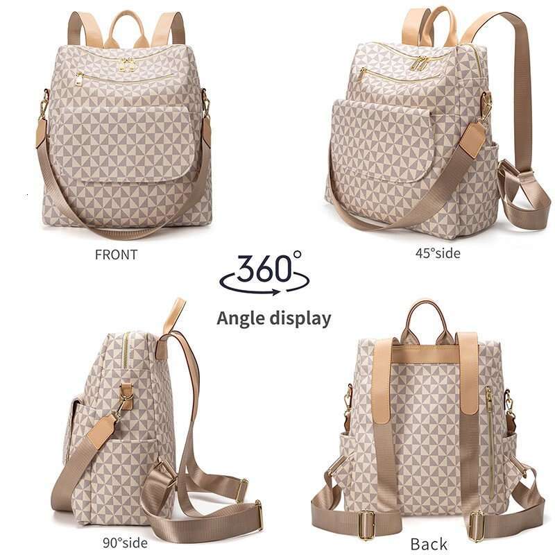 Lacel Urwebin Genuine Leather Fashion punk backpack school bag Luggages unisex backpacks student bags men women Knapsack Mochila Back Pack