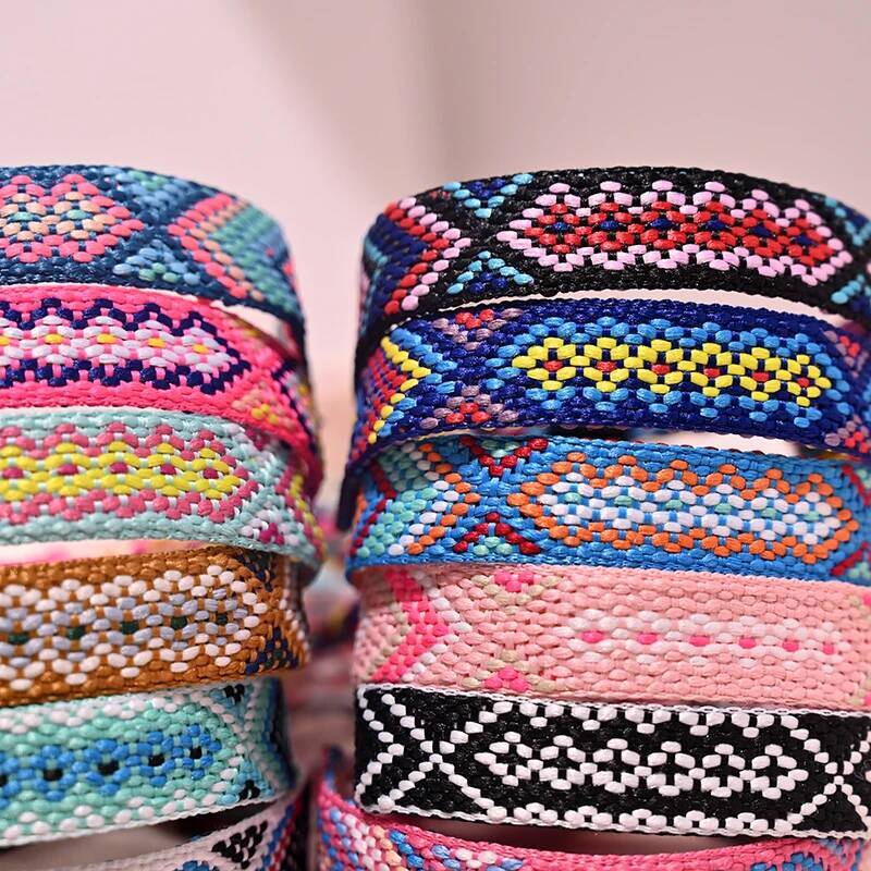 12 Colors Bohemia Friendship Tassel Bracelet for Women Fashion Cotton Rope Weaveing Summer Beach Boho Girl Bracelets