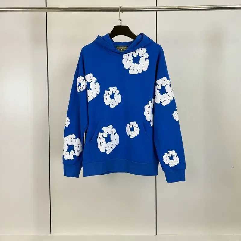 Mens Hoodies Skull Print Y2K Fashion Trend Sweatshirts Fall Winter Long Sleeve Streetwear Comfortable Breathable Men Clothing X250812