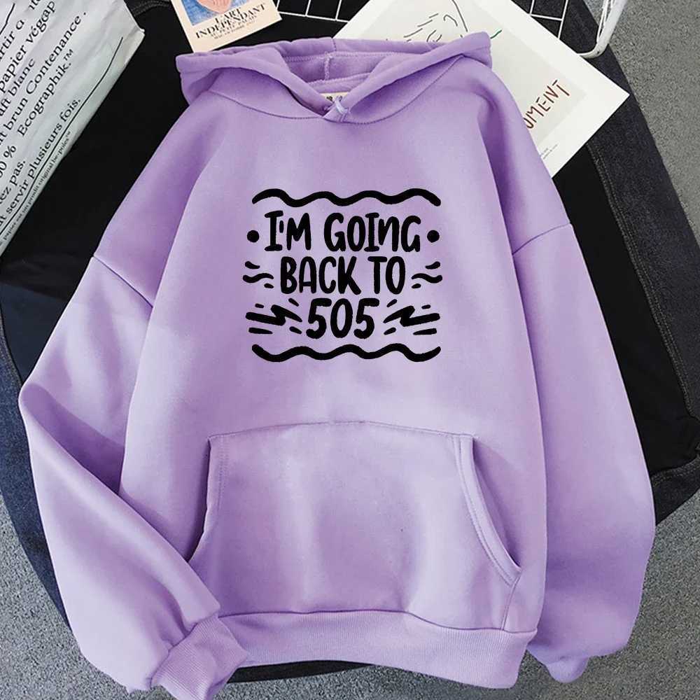 Im Goning Back To 505 Hoodie for Fans Mens Casual Long SLeeve Sweatshirts Harajuku Autumn Winter Hoodies Kpop Y250811