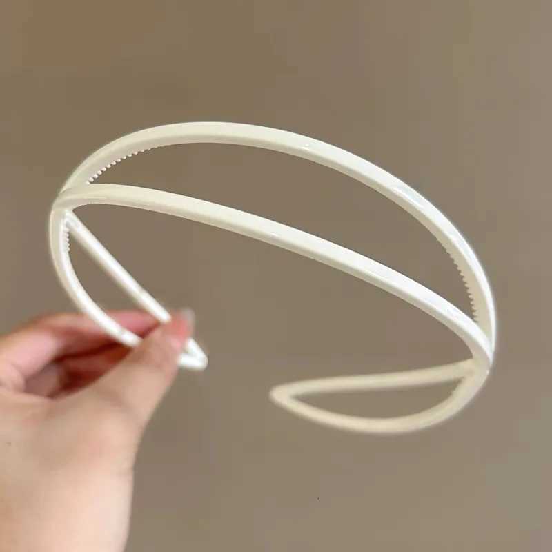 oval band Elastic Hair Hoops Wen Wash Face Non-slip Bands Hair Band for Girls Korean Fashion Wear Coffee Accessories X250812