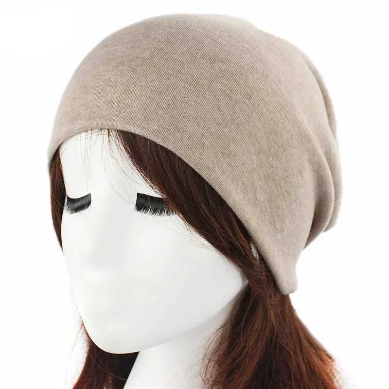 Unisex Women Men Sleeping Hat Casual Baggy Beanie Night Chemo Caps Hair Care Bonnet Hair Loss Nightcap Pullover Casual Headwear XJ250812