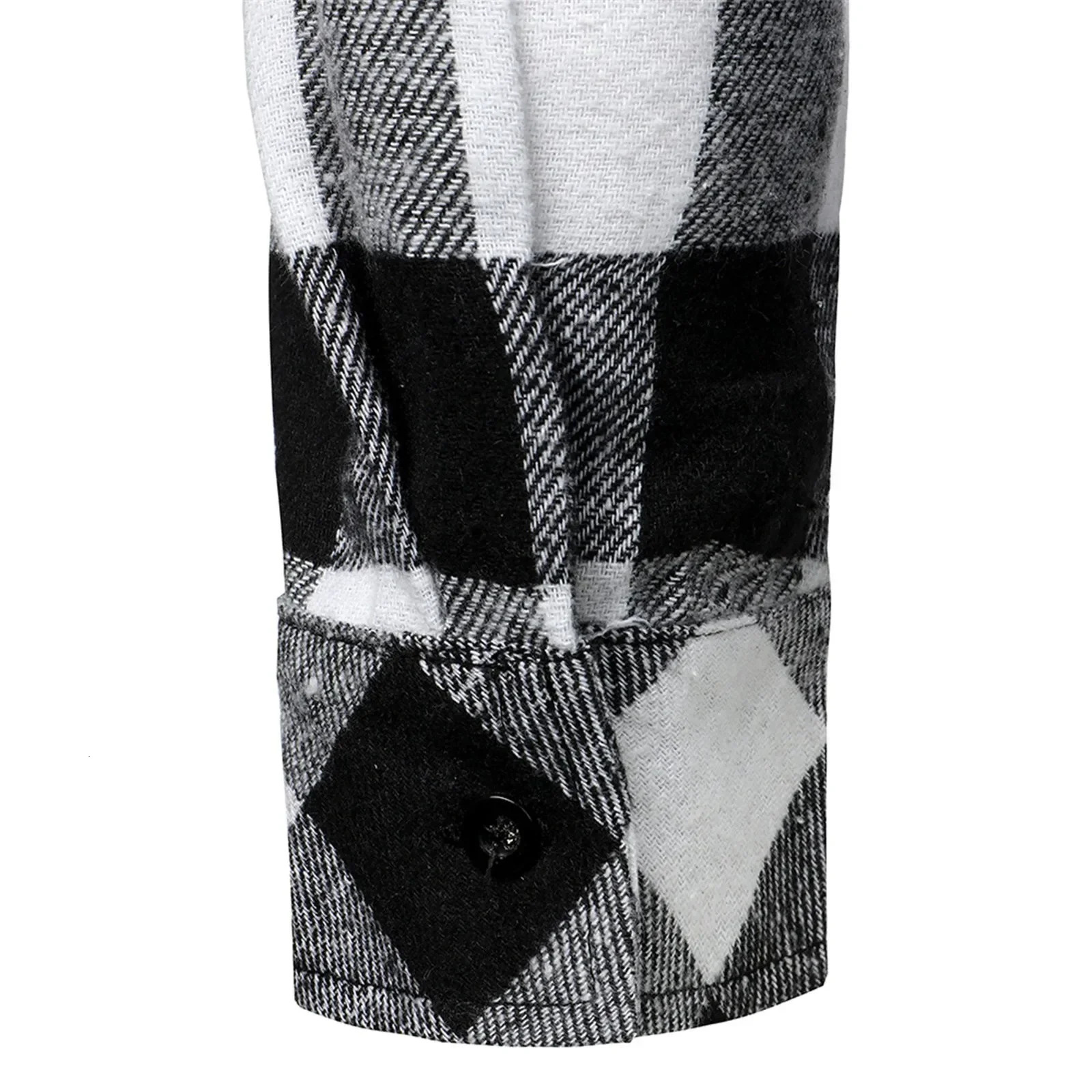 Customizable Long Sleeve Checked Shirt 250811