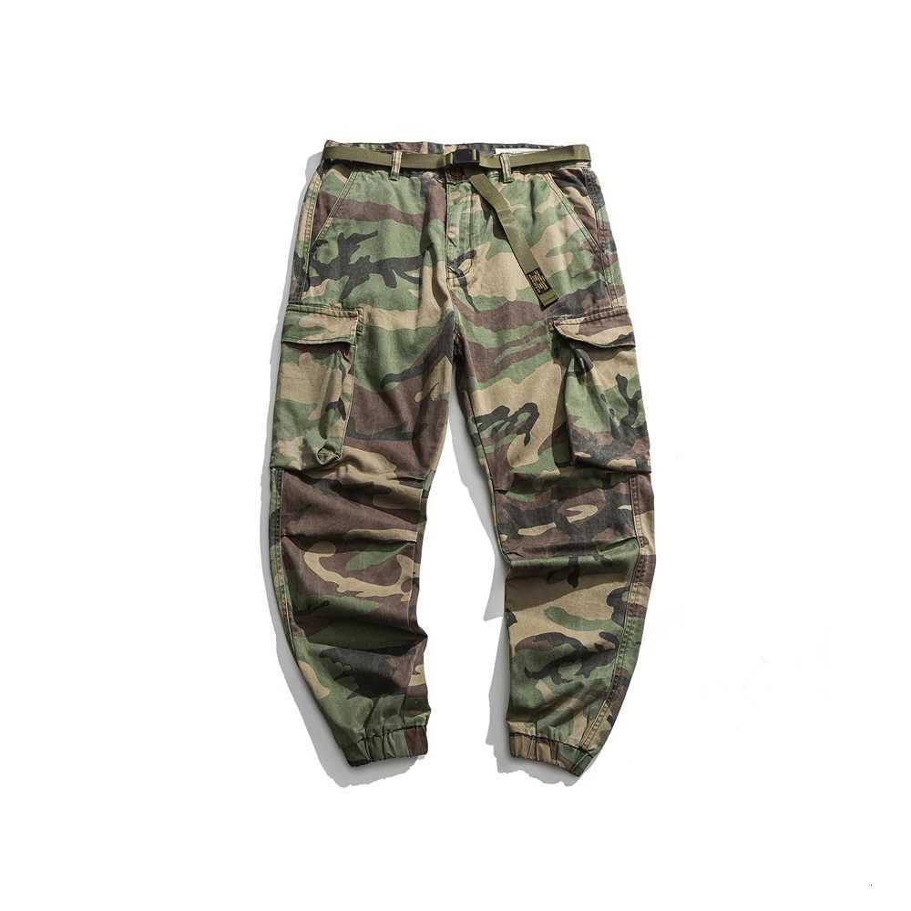 Spring Autumn Streetwear American Casual High Quality Camouflage Cargo Pants Men Clothing Harajuku Tactical Jogging Trousers X250812