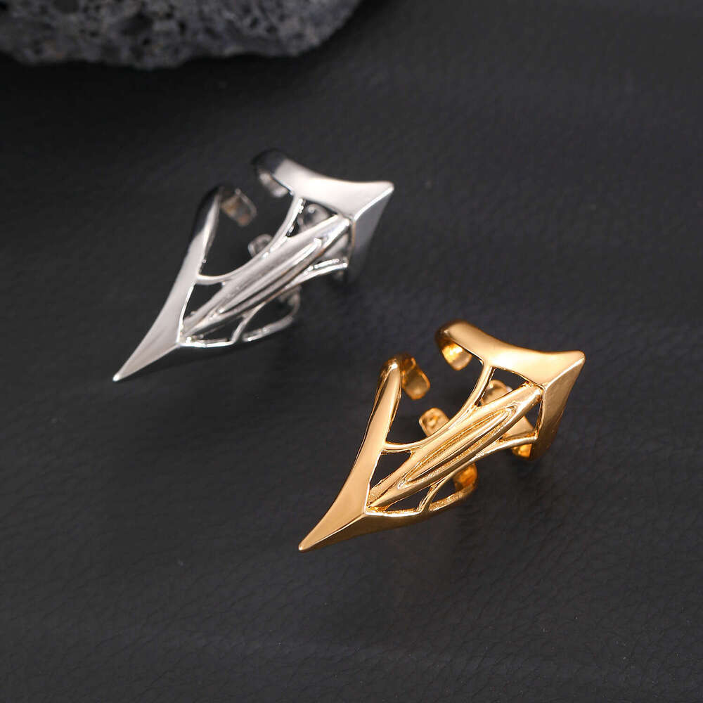 Gothic Punk Design High-End Adjustable Joint Ring Unisex