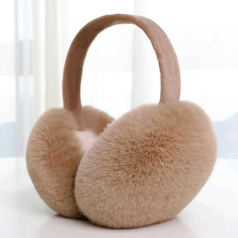 Winter Ear Muffs Warm Earflaps Foldable Plush Earmuffs for Women Fluffy Cozy Earmuffs Plush Ear Warmers Girls Fluffy Ear Muffs XJ250812