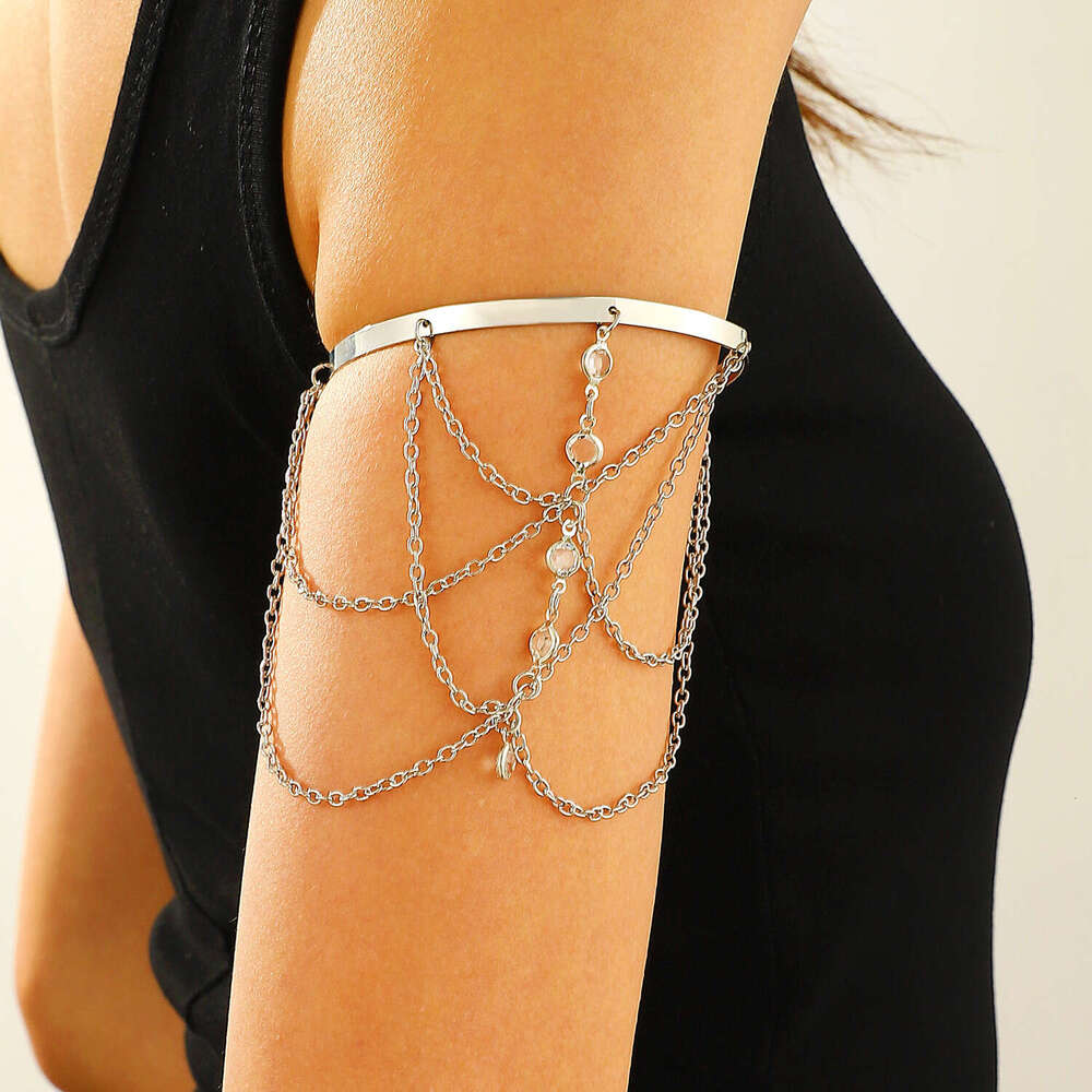 Chain Long Bracelet Star High-end Exquisite Accessory Hand Jewelry DIY Versatile Open Arm Ring