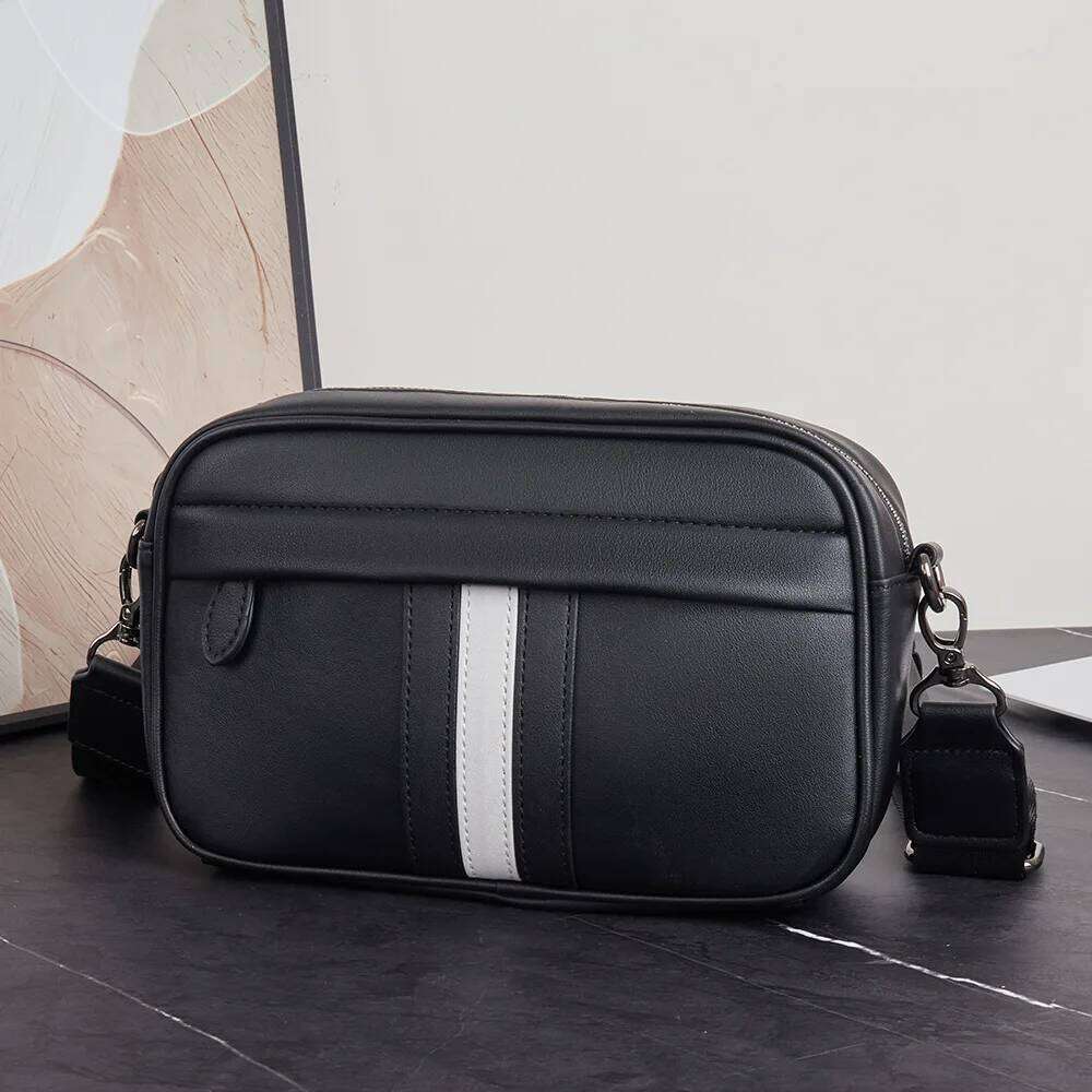 Hot Selling New Fashion Men's Bag Stripe Floral Print Shoulder Messenger Men Design Crossbody Bags For Mens Handbags Designer Bags