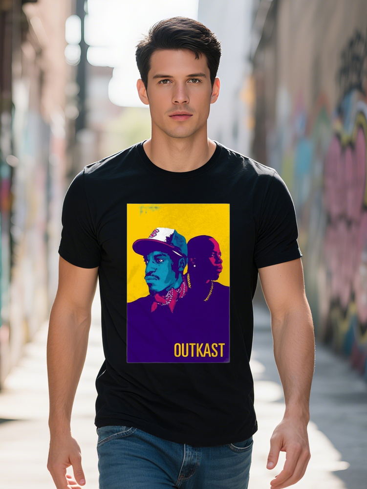 Outkast Men S T Basic Tee Classic Youth Memory Top Graphic Tees Funny Shirt Cotton Short Sleeve Breathable