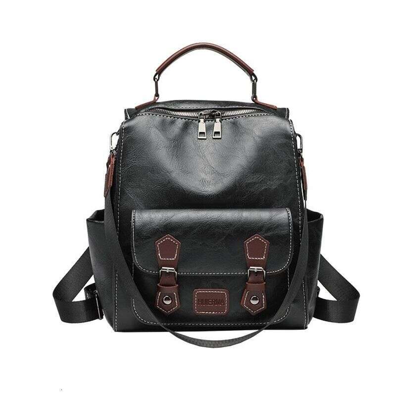 England Wind 2025 Fall New Korean Large-Capacity Travel Female Backpack Versatile Leisure Daily Simple Commuting