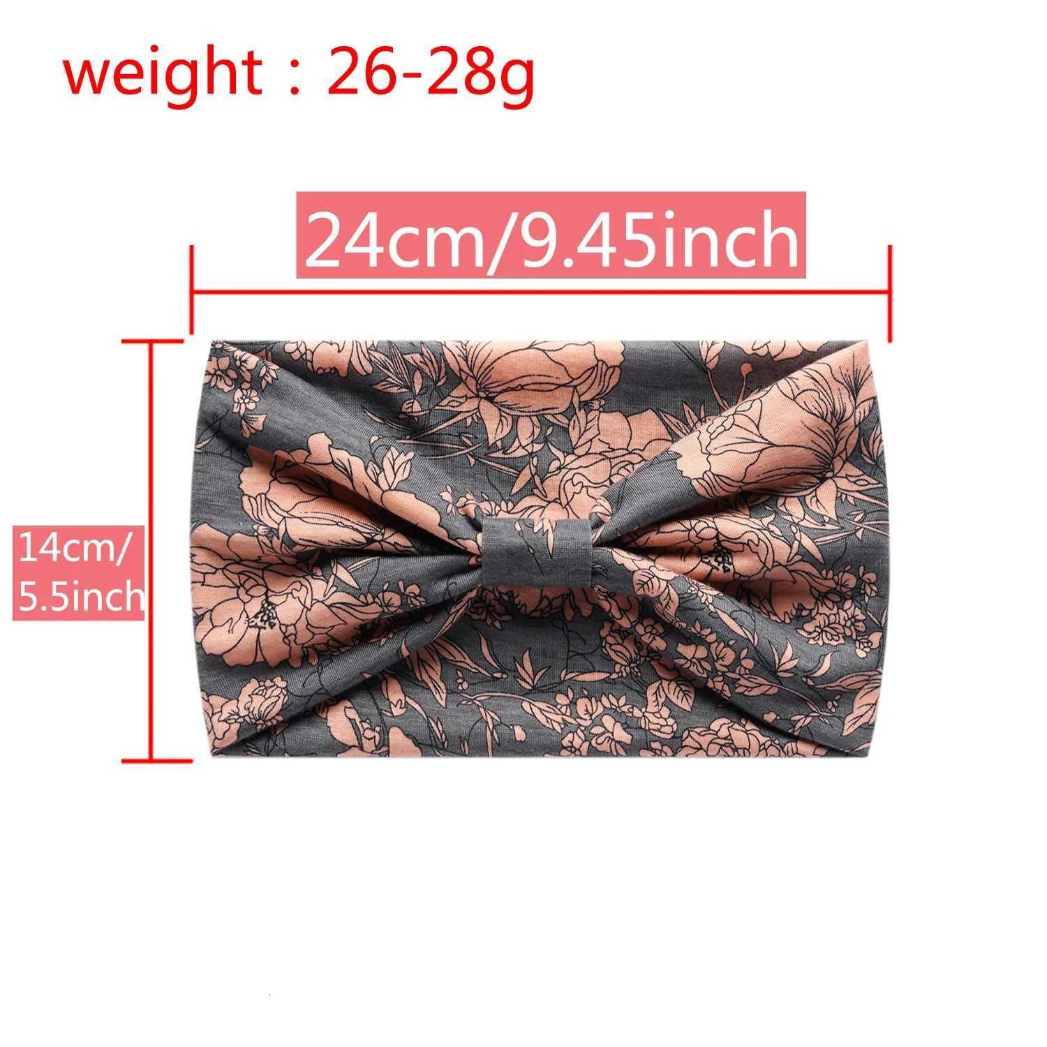 Fashion Solid Color Wide Edge Cotton Yoga Sweat Absorbing Wen Girl Band Piece Turban Bandage Hair Accessories Wear X250812
