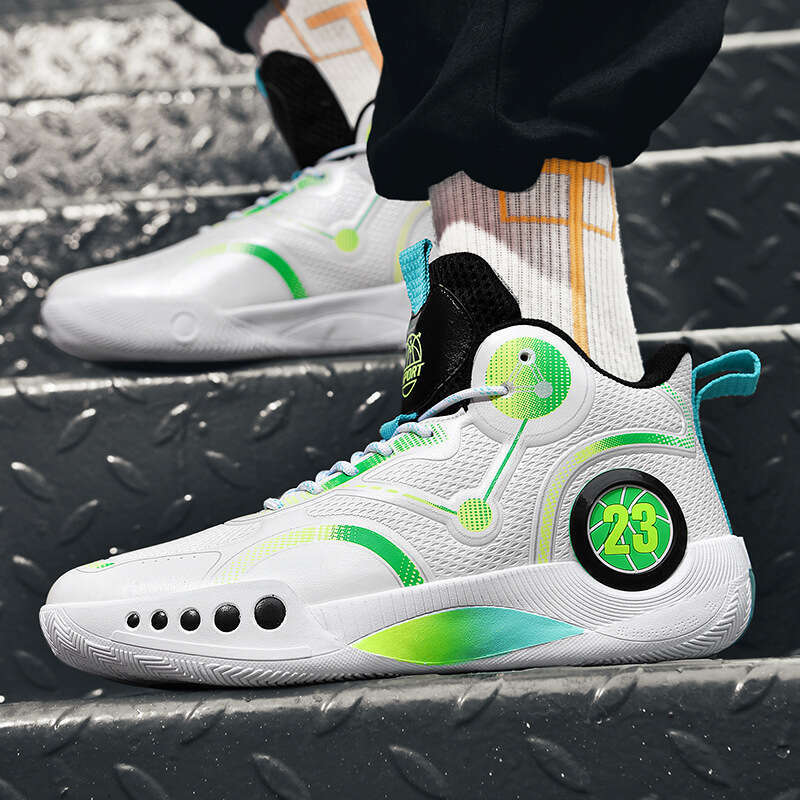 Cheap boys' basketball shoes, elementary school students, lightweight outdoor sports, free delivery sole, elastic, running shoes