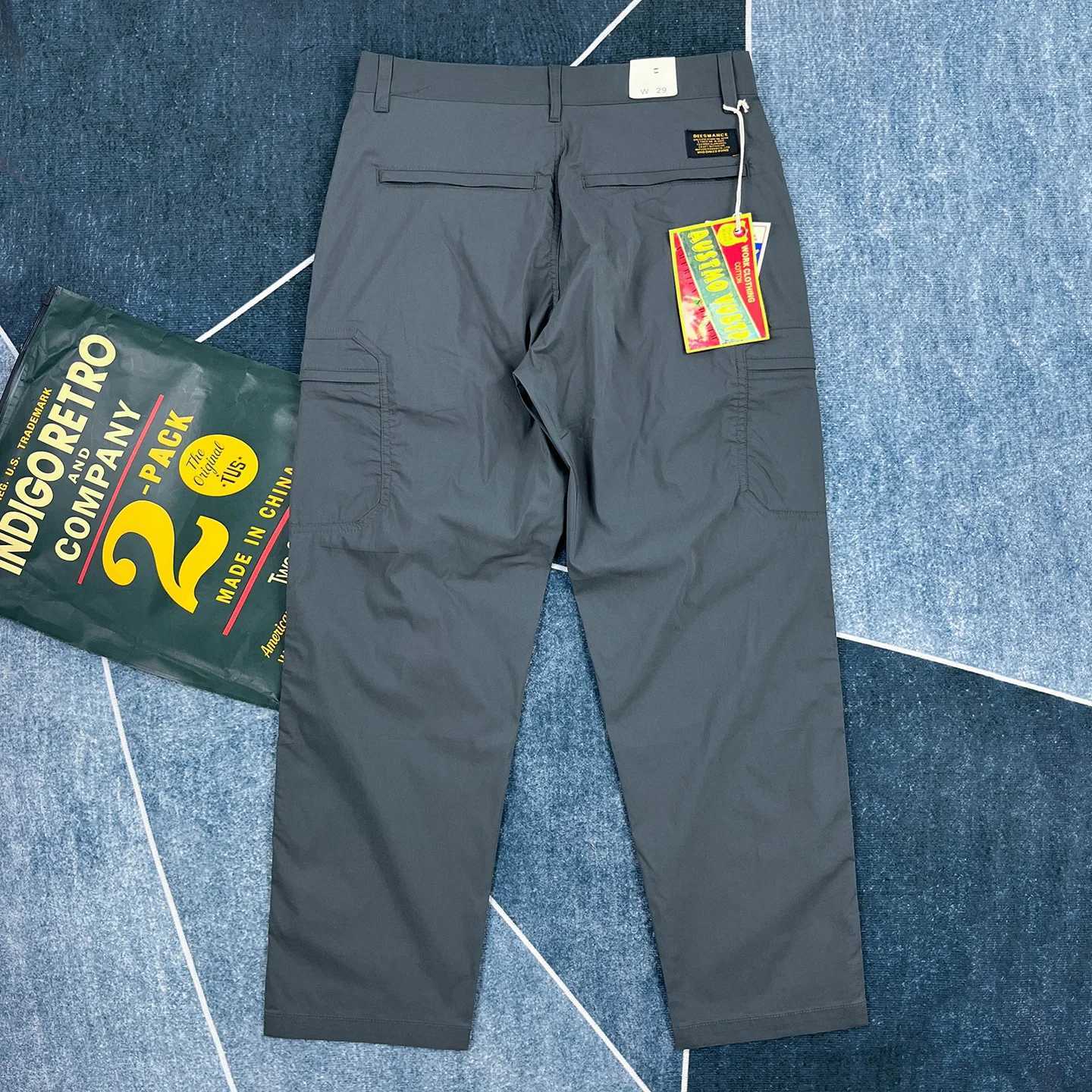 2025 Summer New American Retro Thin Quick-drying Multi-pocket Cargo Pants Mens Fashion Comfort Outdoor Straight Casual Trousers X250812