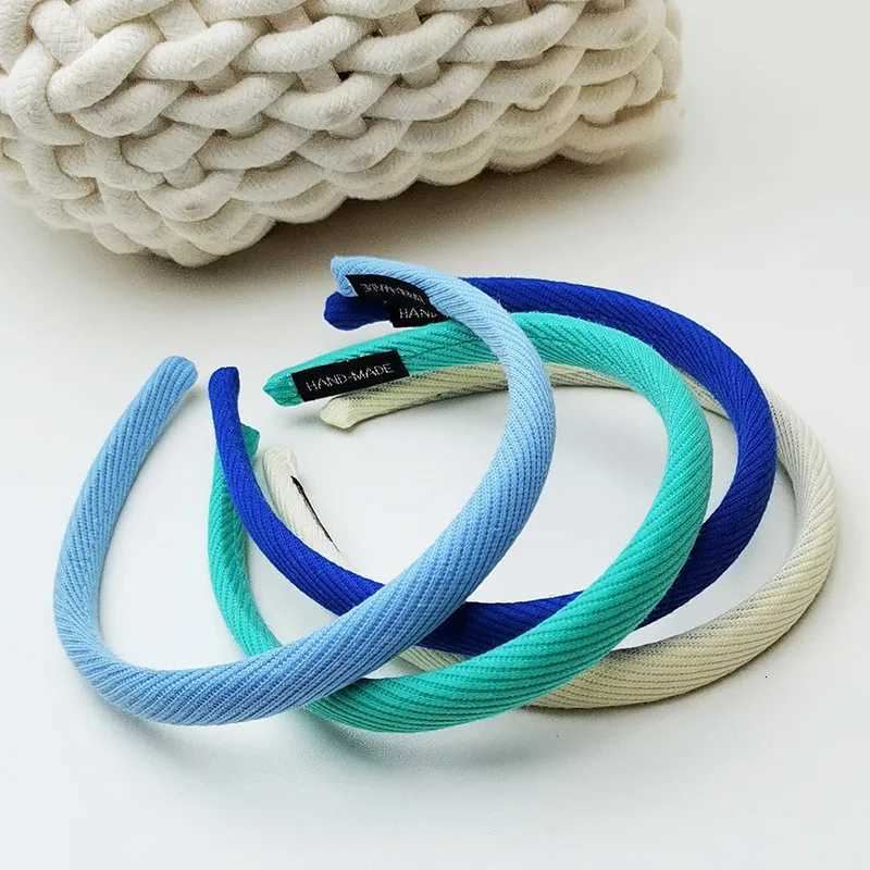 Korean Solid Color Sponge Band for Wen Simple Fashion Temperament Band Girls Hair Accessories X250812