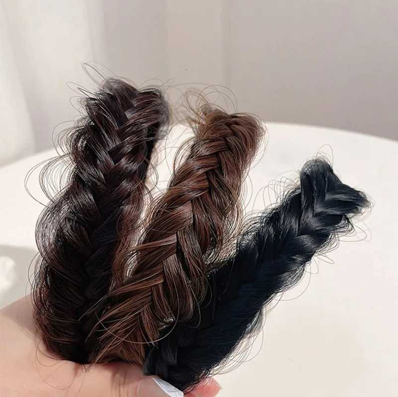 100% Synthetic Wig Twist Braided Hair Bands Fashion Braids Hair Accessories Wen Bohen Nature Band Stretch for Party X250812