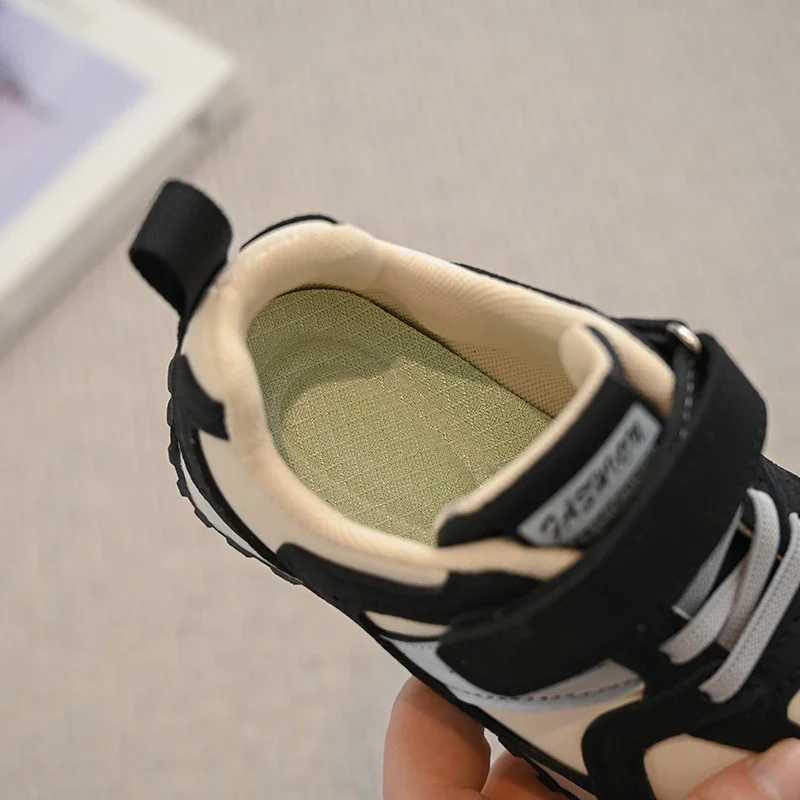 Kids Casual Shoes for Boys Girls 2025 Autumn Non-slip Toddler Athletic Sports Shoe Versatile Chic Comfort School White Sneakers M250812