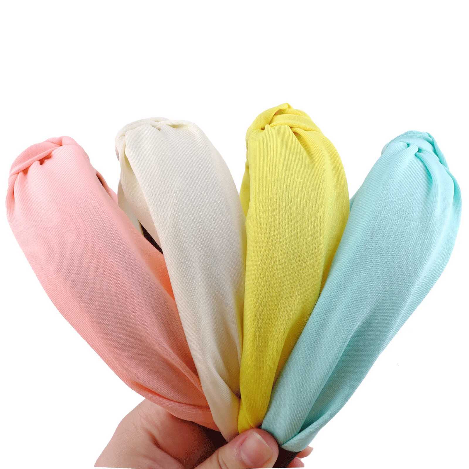 100% Cotton Hair Tie 100% Cotton Small Fresh Color Fabric Band Candy Color Milk Silk Wrapped Cloth Hair Clip Hair Accessories X250812
