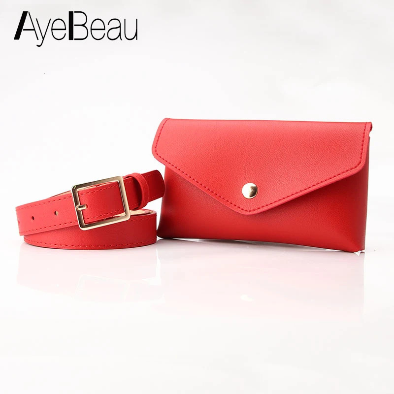 Small Mini For Women Bag Mobile Phone Female Waist Fanny Pack Belt Bum Hip Belly Handbag Lady Purse Kangaroo Banano Banana Side 250812