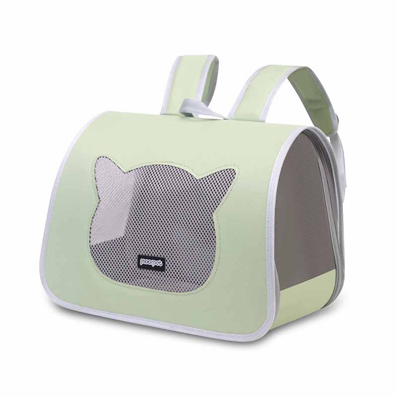 Beni Pet Portable Cat Backpack - Comfortable & Breathable Pet Bag With Side Opening