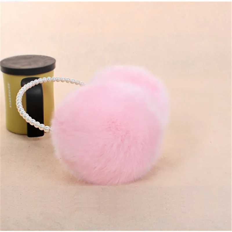 2022 2021 New Novelty Pearl Winter Earmuffs Women Fur Earmuff Ear Warmers Girls Imitation Rabbit Plush Cute Ear Hair Accessories XJ250812