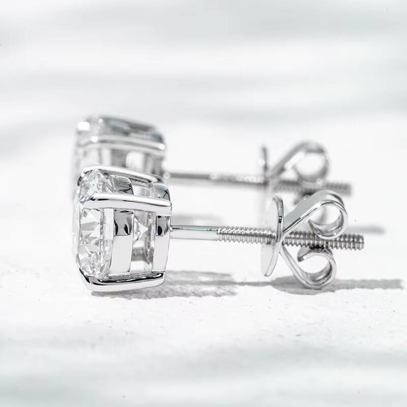 Starsgem 14k 18k Diamond Stud Earrings Lab Grown Diamond Earrings Lab Grown Diamond Jewelry Ready to Ship