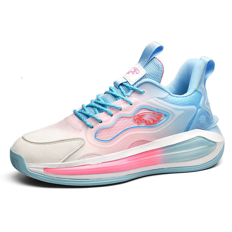 Glow-in-the-Dark Basketball Free shipping for Men MD High Elastic Sports Running Couple Style Night Fluorescent Dad Shoes with Friction Sound