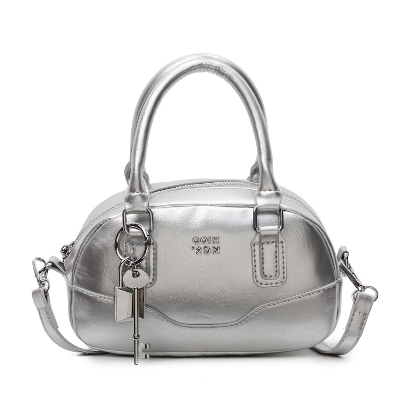 Design for Women Summer Versatile New Fashion Single Shoulder Crossbody Korean Style Handheld Bowling Bag