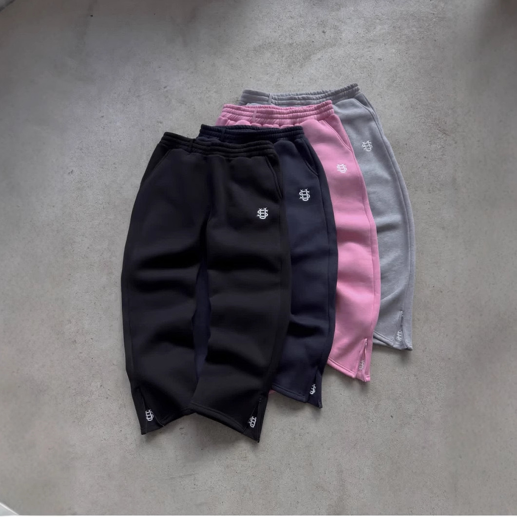 Men's sweatpants Vintage Harajuku pants Designer joggers Embroidery Casual Loose running pantalon Y2K hoodie jacket men Retro Street Wear