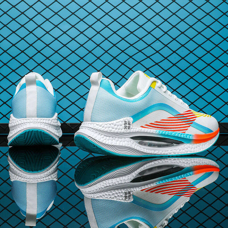 Jueying Cold Dipped Air Cushion Mesh for Free shipping Men and Women, Really Popular Thick Sole Shock Absorption Running Shoes, Fashionable Youth Fitn