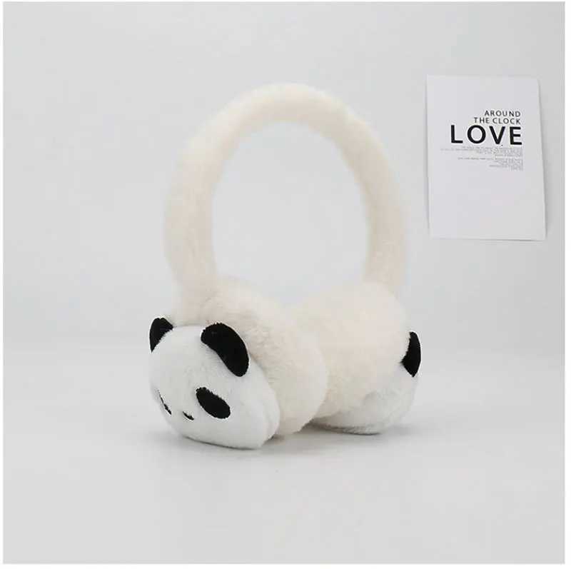 Maikun New Cartoon Childrens Plush Fluffy Earmuffs Students Winter Warm Cute Panda Ear Bags XJ250812