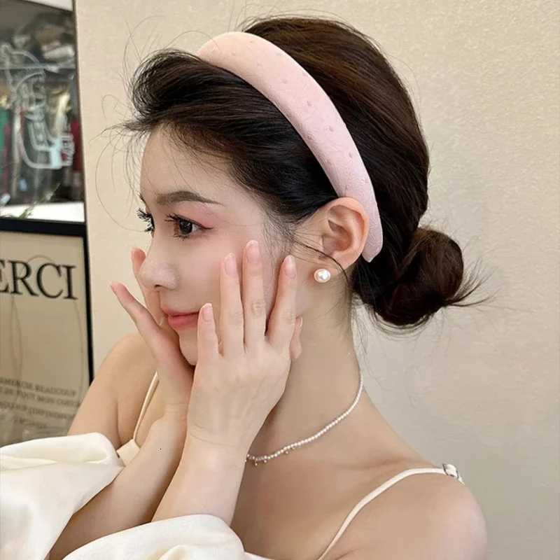 Bands for Wen Sponge Hair Hoop Hair Bands Korean Style Girls Dress Hairbands Fashion Hair Accessories Wear X250812