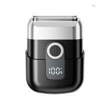 Mini Digital Display Rechargeable Waterproof Car Portable Men's Electric Shaver