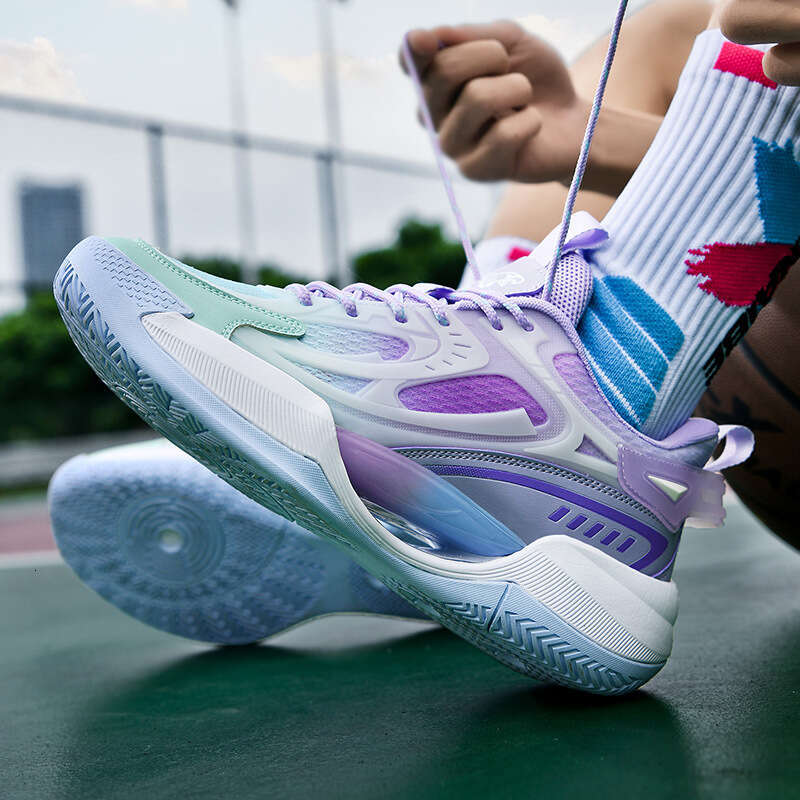 NEW Basketball Personality Nighttime Fluorescent for Middle Free shipping and School Students Practical Competition Training High Elasticity Sports Me